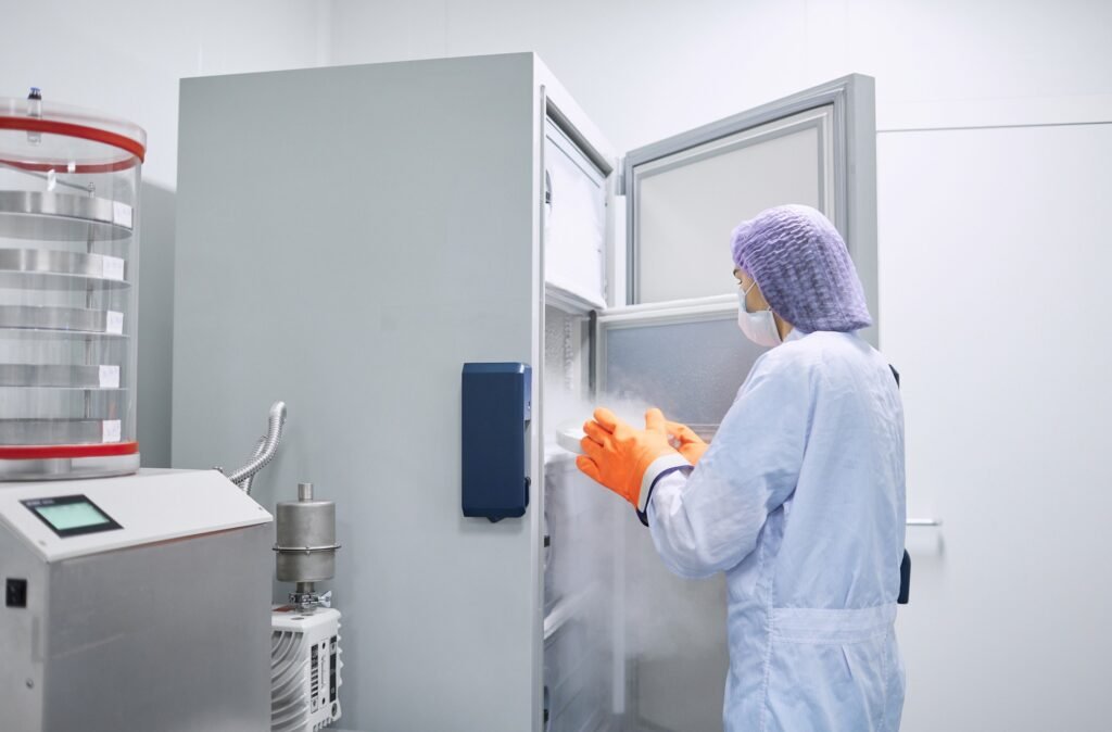 hospital freezer