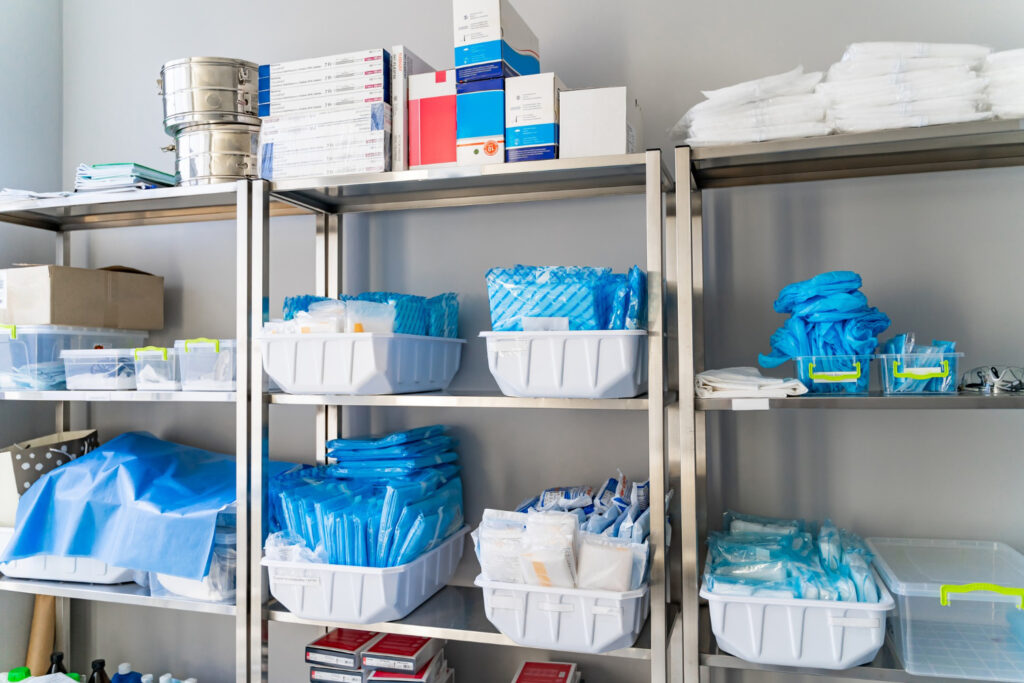 medical supplies warehouse