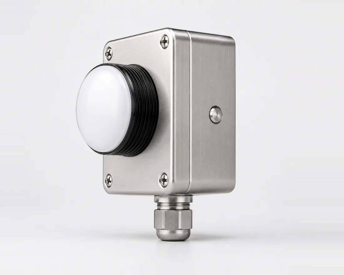 Lux light-intensity transmitter
