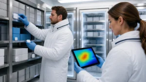 Designing Freezer Temperature Mapping for Ultra-Low Storage